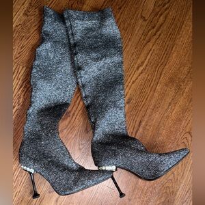 PNK Elephant Galaxy Heeled Boots size US 10